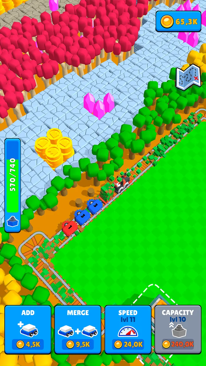 Train Miner: Idle Railway Screenshot 7