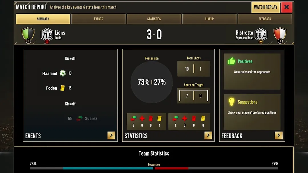Ultimate Football Manager Screenshot 6