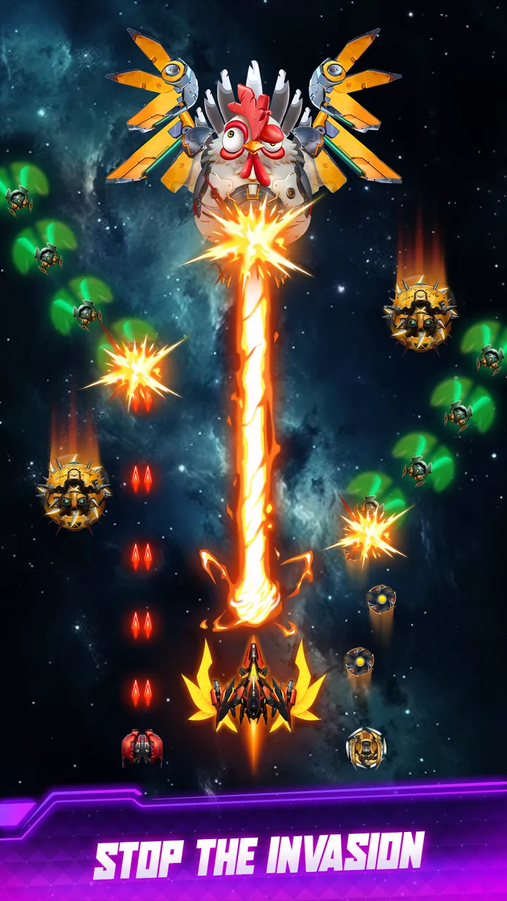 Universe Invader 2 v1.0.50 MOD APK (Menu, Unlimited All)