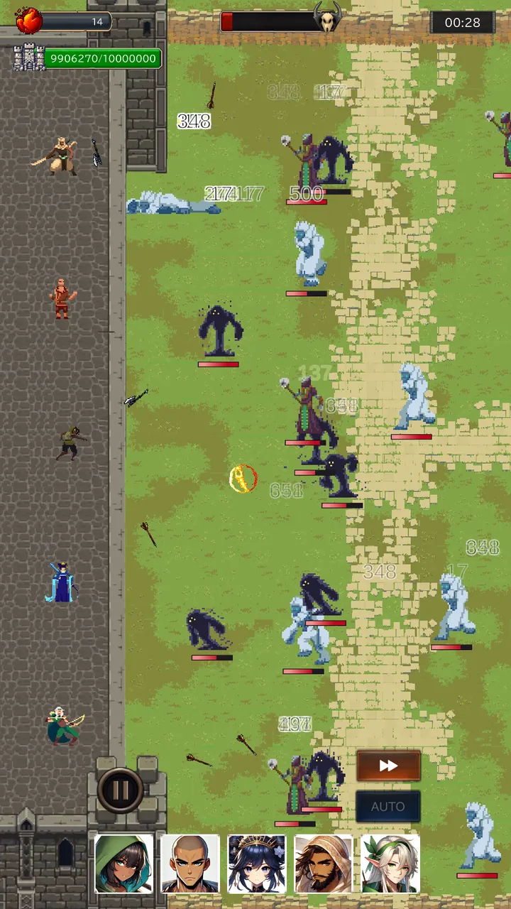 Wallside Restaurant: Idle RPG Screenshot 2