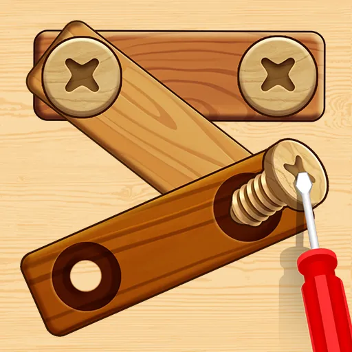 Wood Screw Puzzle Screenshot 1