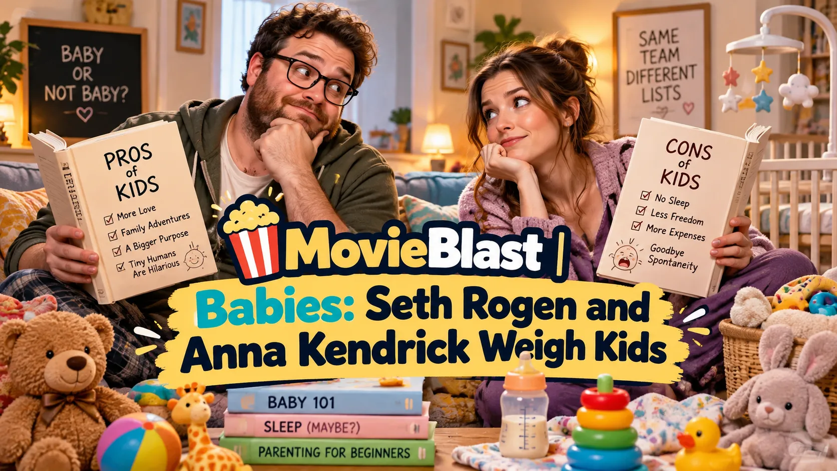 MovieBlast | Babies: Seth Rogen and Anna Kendrick Weigh Kids